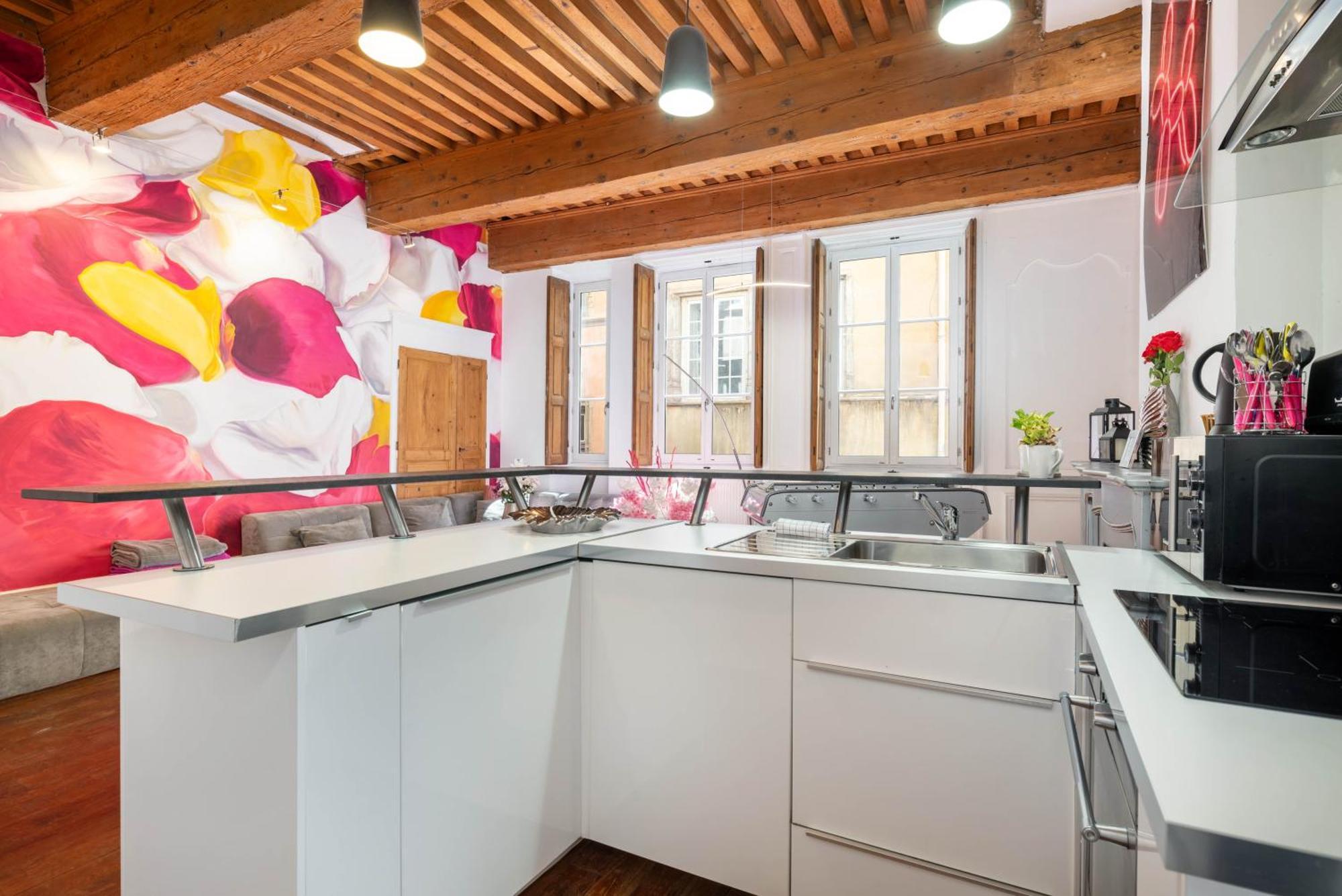 Apartamento le XVI de la Rose Lyon Exterior foto